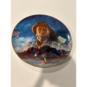 321 limited edition "De Grazia and His Mountain" collector plate from 1983